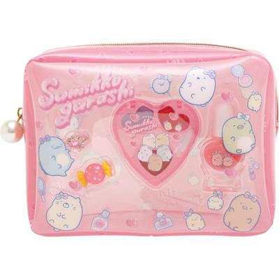 Sumikko Gurashi Sumikko Cosmetic Pouch Pink FE41301 H120 X W160 X D60mm San-X