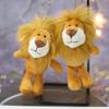 Key Ring Car Keyring Hanging Decoration Jewelry Plush Keychain Little Lion Doll Keychain Plush Doll