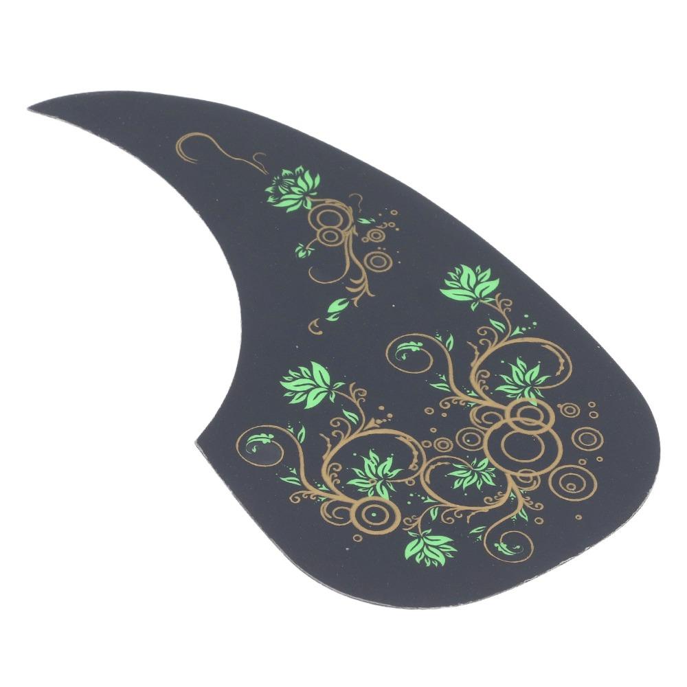 Black Guitar Scratch Plate Celluloid Acoustic Guitar Pick Guard For Acoustic Guitar