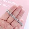 Full Diamond Bracelet Women's Light Luxury Niche Design Sense of Tide Cold Wind Personality