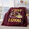 Redskins Football Club Design Portable Blanket/Soft Blanket Bedding Blanket Suitable for Travel Camping Living Rooms Offices Sofas Fan Gifts