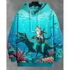 Vintage Men's Hoodies Funny Cat 3D Printed Cartoon Sweatshirt Men Women Tracksuit Oversized Casual Street Y2k Coat