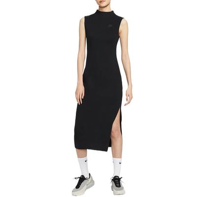 Sportkleding Tech Fleece Mouwloze Jurk Dames Jurken Zwart HJ1386-010