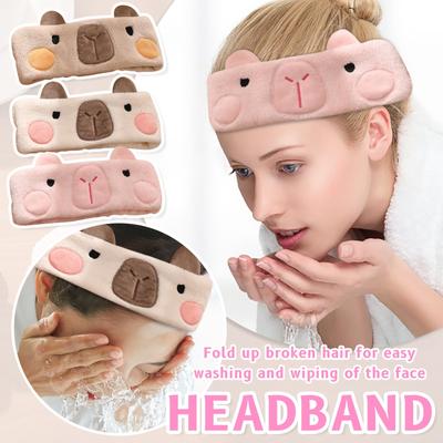 Bandeau de lavage du visage mignon bandeau féminin et hiver bandeau de lavage du visage bandeau de maquillage masque coiffure spéciale