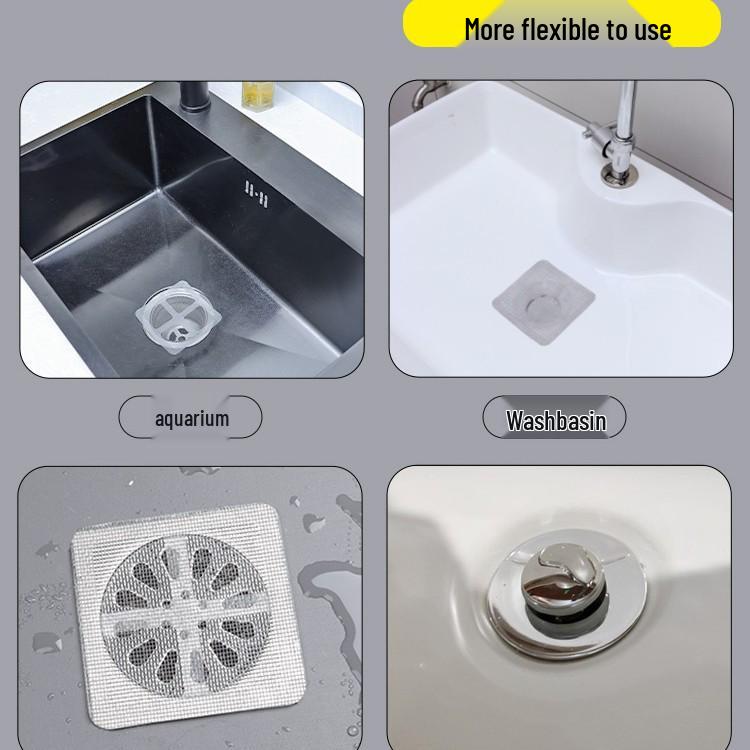Disposable Hair Catcher Floor Drain Filter for Bathroom and Kitchen