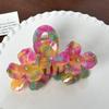 Gorgeous Dorrie Acetate Large Hair Claw Clip With Elegant Rhinestone Accents For Women