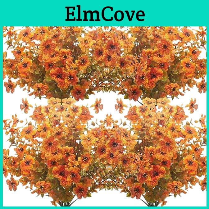 Artificial Autumn Flowers Silk Plant Fall Decor For Thanksgiving And Halloween Celebrations
