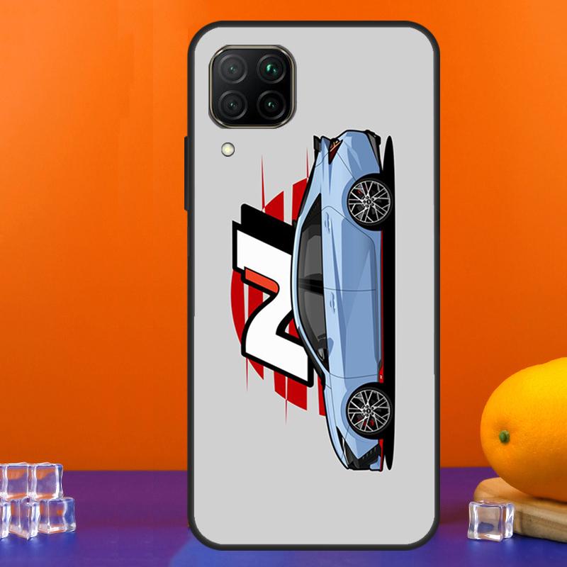 blue car I30N For Huawei Nova 12s 12i 11i 5T 9 10 SE Y91 Y90 Y60 Y70 Y72 Y61 P60 Pro P20 P40 P30 Lite Case