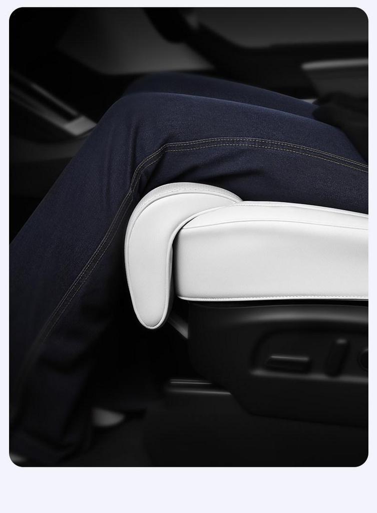 YZ Seat Covers with Extended Leg Rest for Tesla Model 3/Y - Full Coverage Protective Cushion