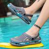 Summer Men Beach Sandals Women Casual Slippers Breathable Garden Sandals Non-slip Aqua Shoes Clogs Couple Platform Water Shoes