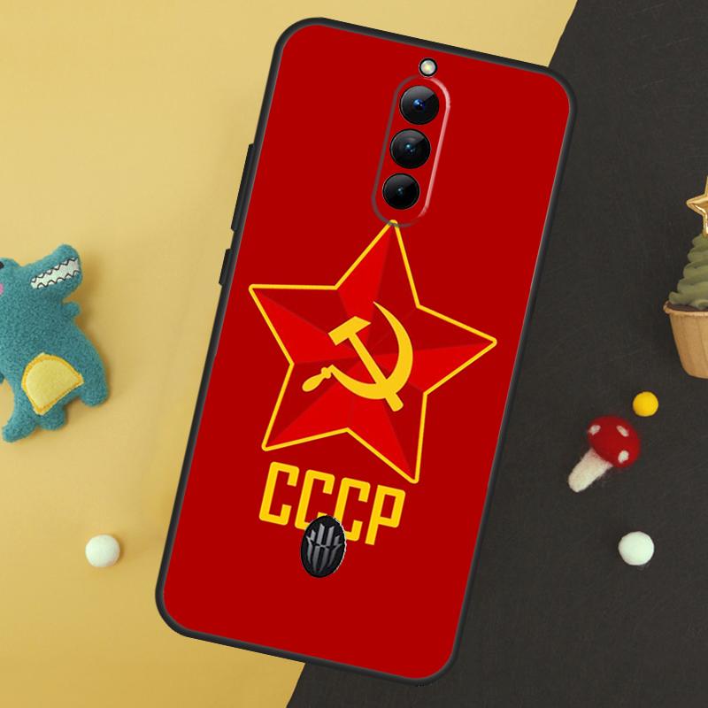 CCCP Soviet Union Russia Phone Case For ZTE Nubia Red Magic 9 Pro Plus 8 8S Pro Plus 6 7 6S 7S Pro 5G 5S 6R Cover