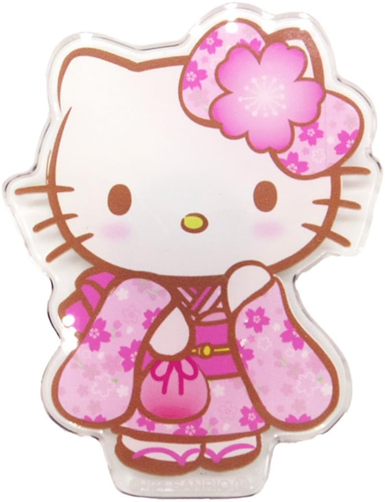 Nakajima Corporation Japonské vzorované magnety Hello Kitty Třešňový květ 191724-24