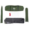 Dome Camping Tent for 4 Persons Green Quick Release System