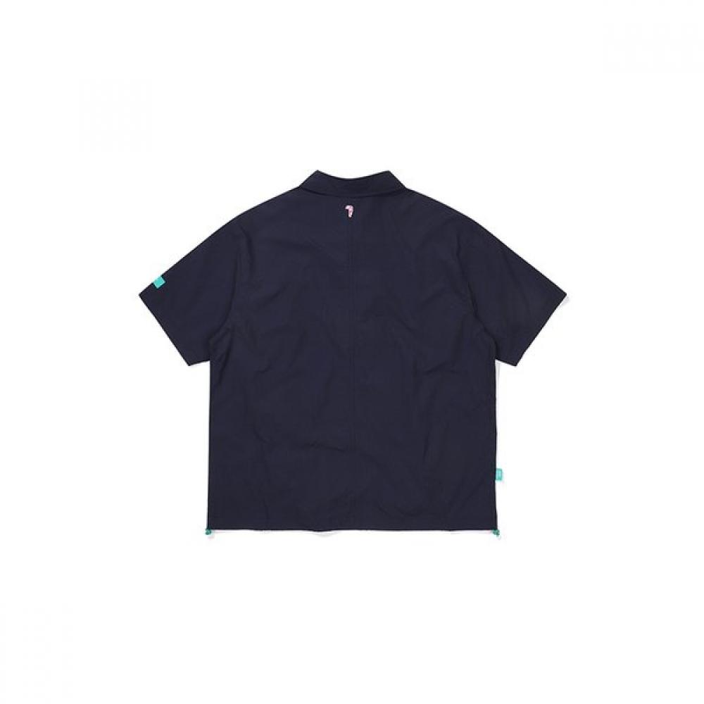 Bbc Earth Short Sleeve Anorak Navy