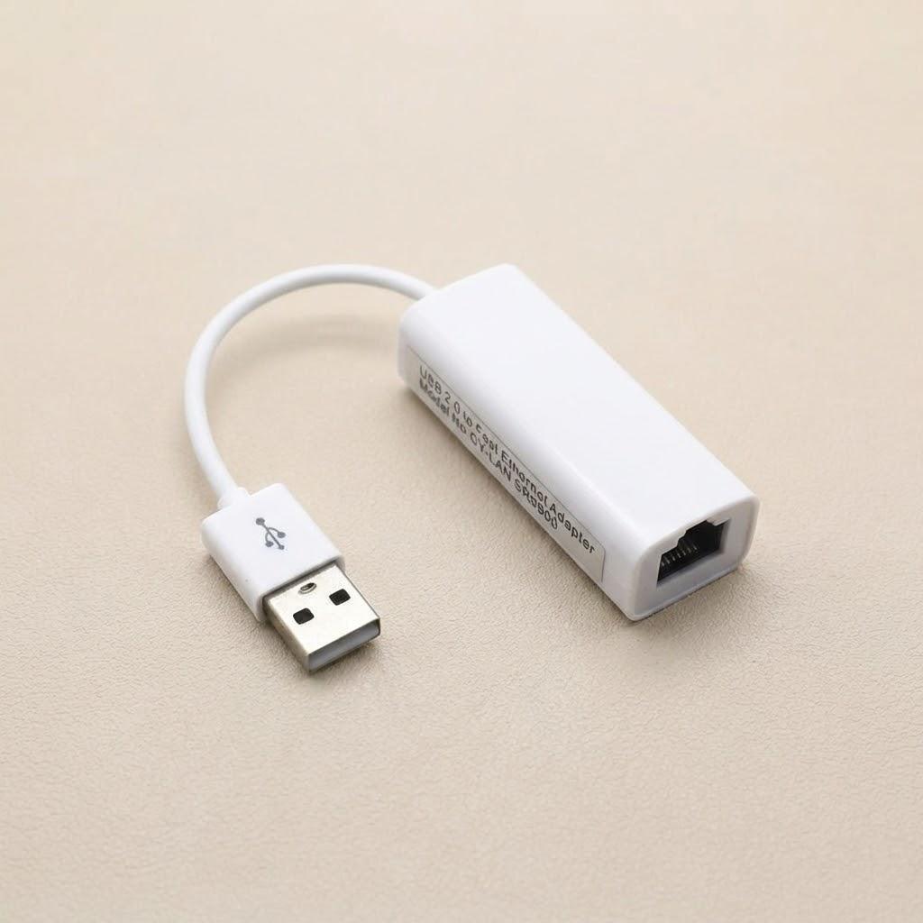 

100Mbps USB 2.0 to RJ45 Ethernet Network Adapter for Mac Android Tablet PC Windows 7/8/10 High Quality No Driver Required
