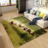 3D Animal Pentium Horse Area Rug,Carpet Rug for Living Room Children's Room Decoration,Kids Play Crawling Non-slip Floor Mat