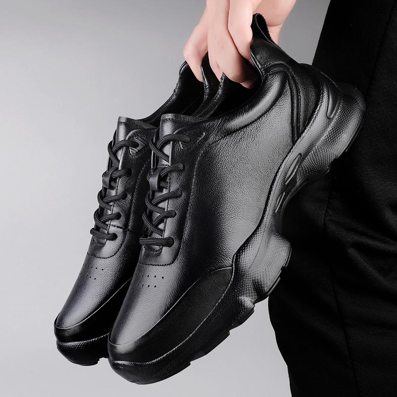 Modă Adidași Bărbați Antiderapanți Piele Naturală Sosire Nouă Pantofi Casual Bărbați Pantofi Sport cu Talpă Moale la Modă Încălțăminte Confortabilă pentru Alergat Bărbați