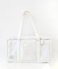 Sonnetofnight Transparent Pvc Holographic Shoulder Mode Bag