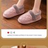 Women's & Men's Waterproof Leather Cotton Slippers for Autumn/Winter 2025 - Indoor/Outdoor, Non-Slip, Heel-Covering Design.