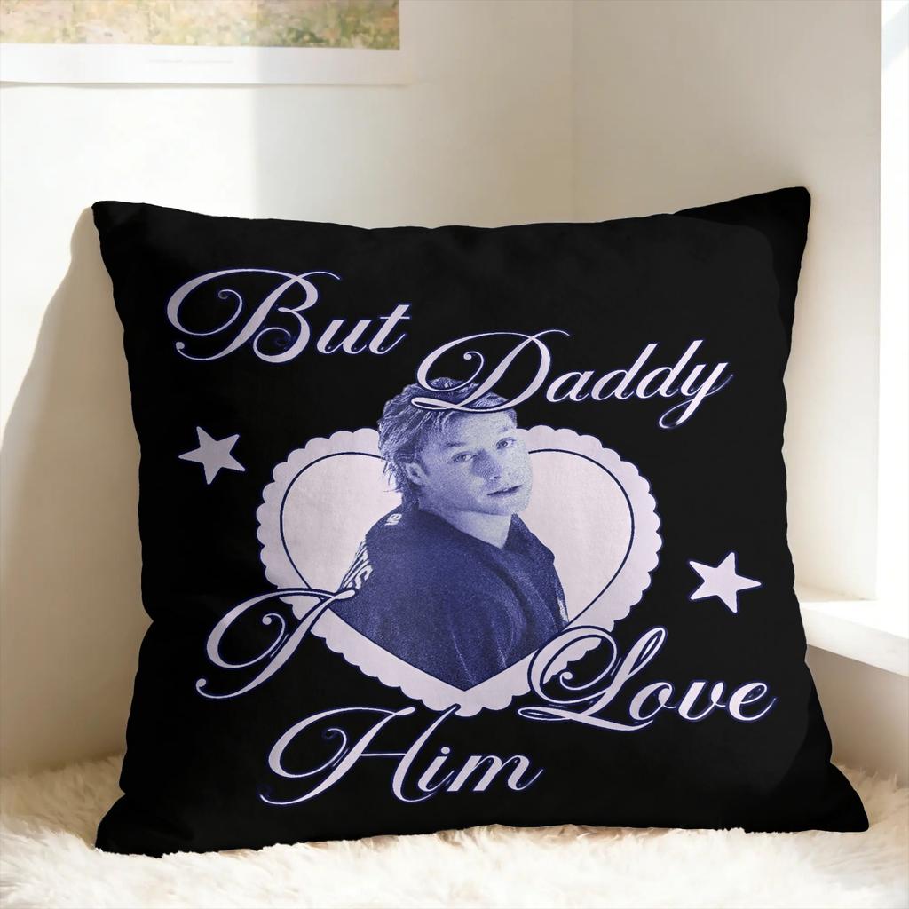 Pillow Cover Campus Briar University Daddy I Love Him Vintage Pillow Case For Sofa Bedroom Home Decor Pillowcases