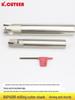 CNC 400r Round Nose Arbor End Mill, Right Angle Roughing, Extended R0.8 Machining Tool
