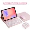 Tablet Case For Samsung Galaxy Tab S6 Lite Bluetooth Keyboard S7 S8 S9 FE S10FE 11in S7+/S8+/S9+/S9 FE+/S10 Plus A8 Cover