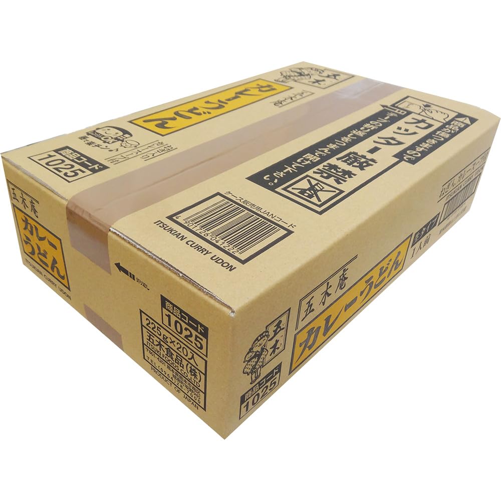 Itsuki Foods Itsukian Curry 225g x 20 packs temperature storage Udon, (room product) (bulk purchase)