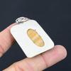 Easter Deal Oval Psilomelane Dendrite Stone 925 Sterling Silver Pendant Jewelry
