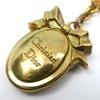 Dior key ring gold Plated Gold Women Used