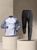 Unisex Quick-Dry Cycling & Running Half-Zip Long Sleeve Training Suit