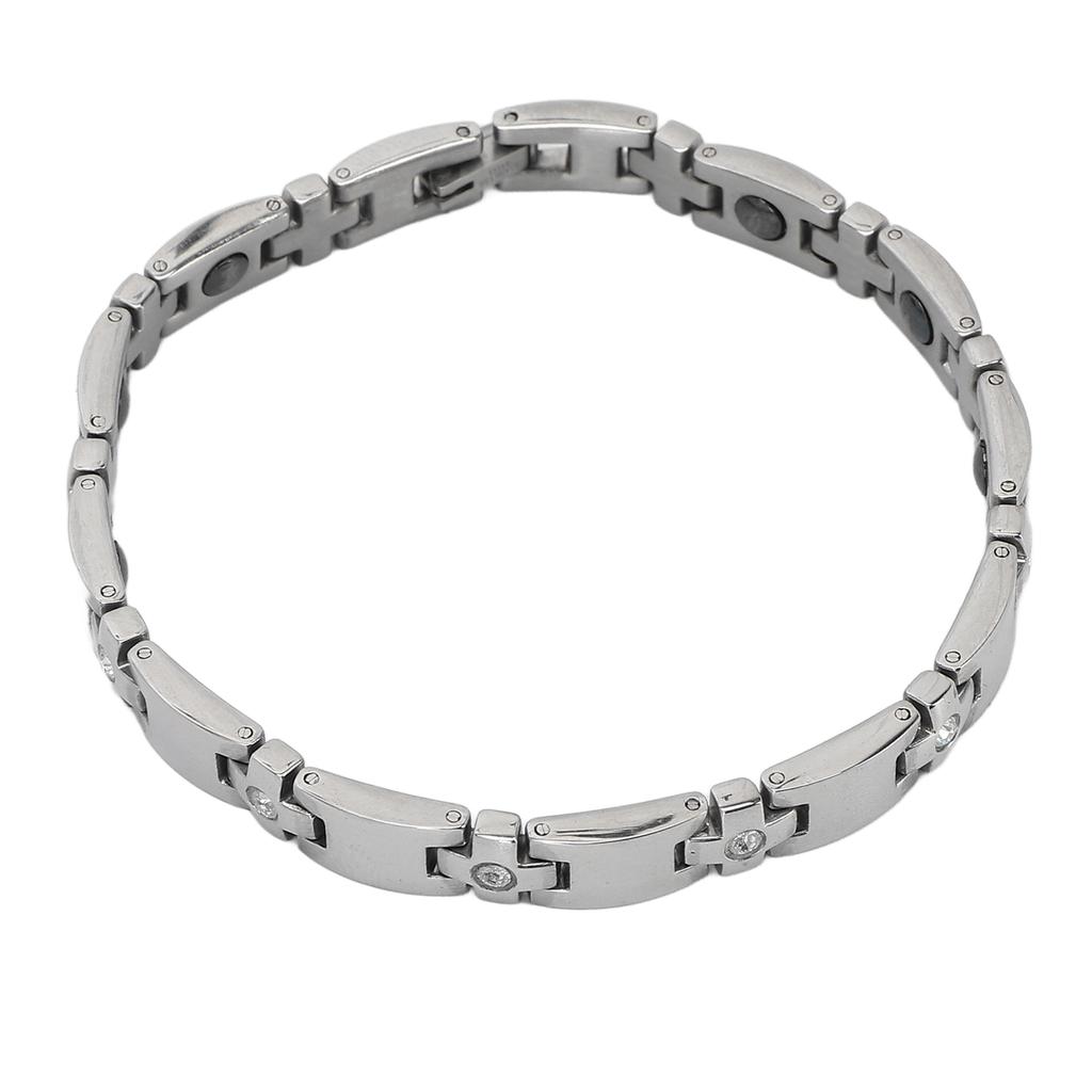 Modisches Magnettherapie-Armband zur Gewichtsabnahme aus Titan mit hoher Festigkeit