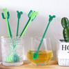 Dekoracje Imprezowe Kawiarnia Flaming Flamingi Kaktus Tropikalne Jednorazowe Hawajskie Mieszadełka do Kawy Patyczki Koktajlowe Narzędzie Koktajlowe