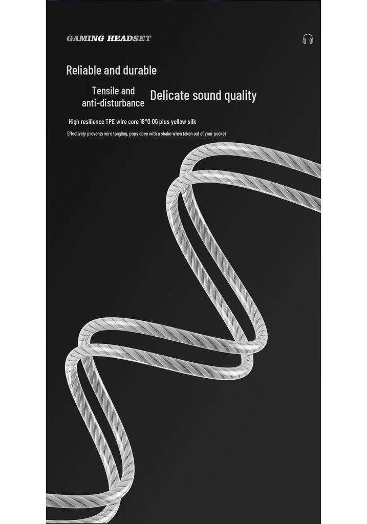 In-ear Real-time Type-C Streaming Earphones with Mic and Sound Card for K Song