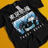 Kaneki Ken Tokyo Ghoul Strip Anime Unisex Black TShirt 3