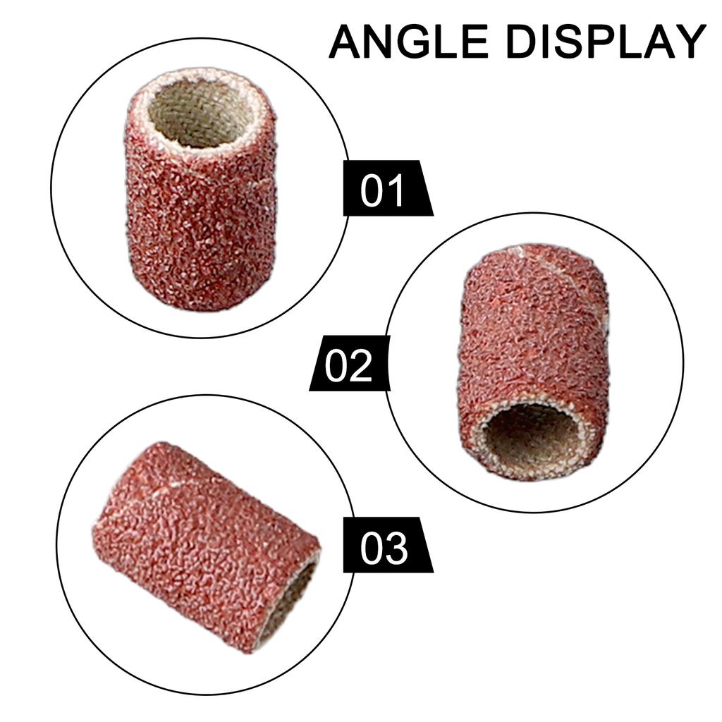 Rotary Tool Kit Sanding Drum For Woodworks DIY Metal 12Pcs/Set Accessories Polishing Replacement Sandpaper Rotary