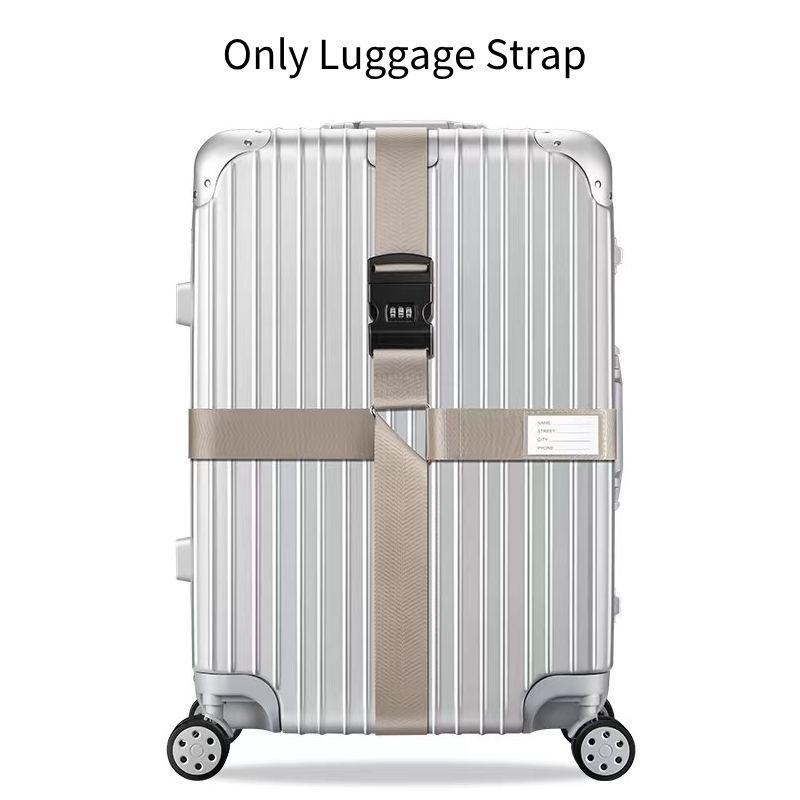 Durable Luggage Strap Cross Packing Belt Secure Travel Bag Protective Tightening Reinforcement Rope