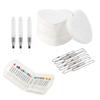 Magic Foam Texture Painting Kit 3D Drawing Magic Canvas Sponge with Water Brush Puffy Popcorn Painting Kit DIY Bubble Drawing Pens Art Supplies