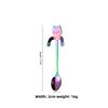 Cute Cat Shape Stainless Steel Teaspoon Set In Silver and Gold - Perfect for Coffee, Tea, and Desserts