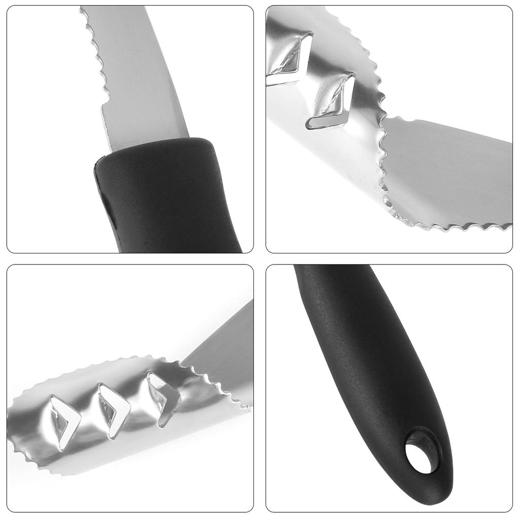 Stainless Steel Pepper Corer with Non-slip Rubber Handle Creative Chili Deseeder Pepper Seed Remover Tool Cooking Accessories