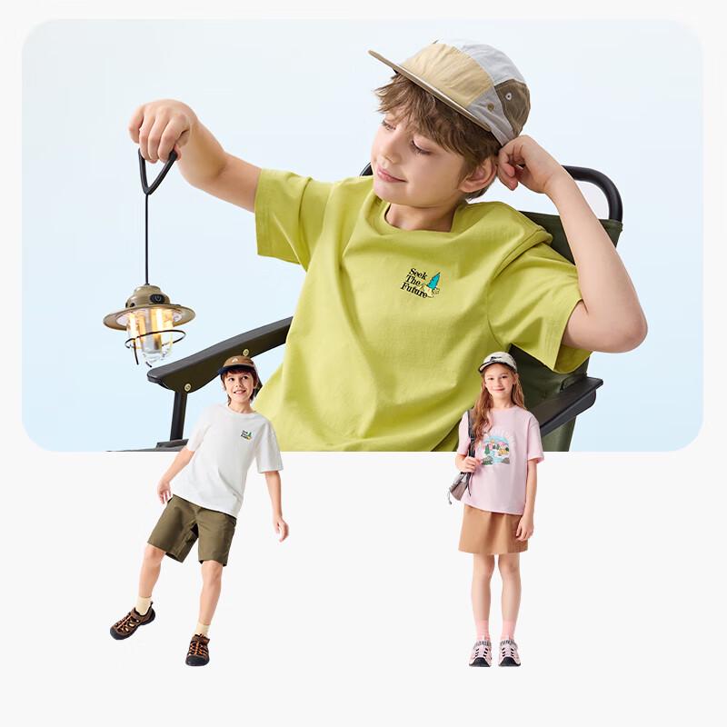 Детская унисекс футболка с коротким рукавом Balabala 130