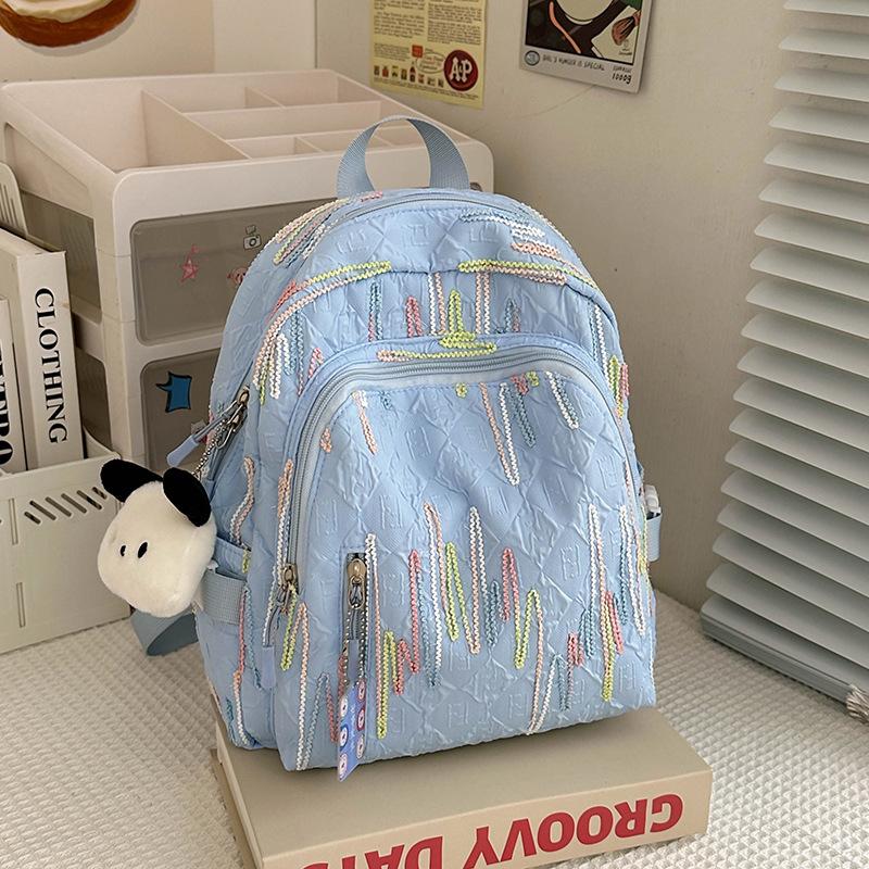 High Value Schoolbag Female Junior High School Student Soft Sister Japanese Backpack Girl Cute Ins High School Student Small Backpack