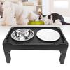 Elevated Dog Bowl   Height Promote Healthy Digestion Antislip Slow Feeder Food Water Bowl for Pets