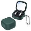 For Samsung Galaxy Buds 4/4Pro Case Soft High End Lychee Skin Texture Scratch Headphone Protective Shell Funda with Hook