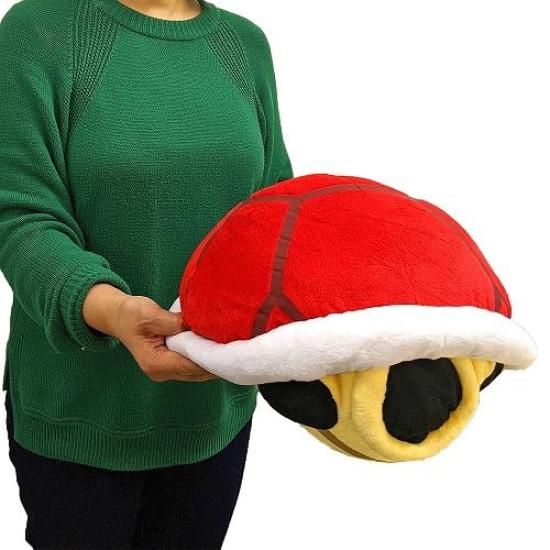 Super Mario Extra Large Plush Shell with Toy Diamond BIG (Red)