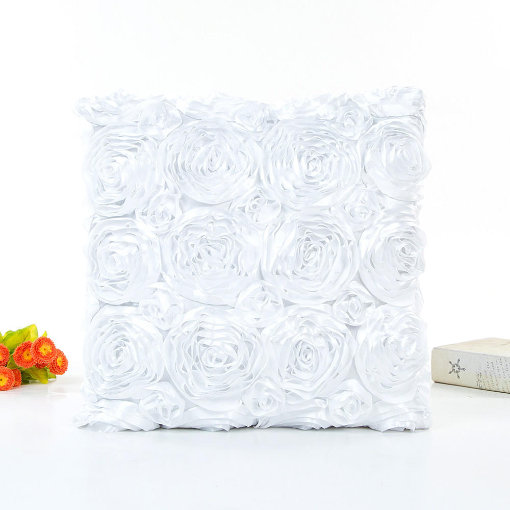 Подушка Диван Талия Пледы Чехлы Домашний Декор Чехлы для подушек белый