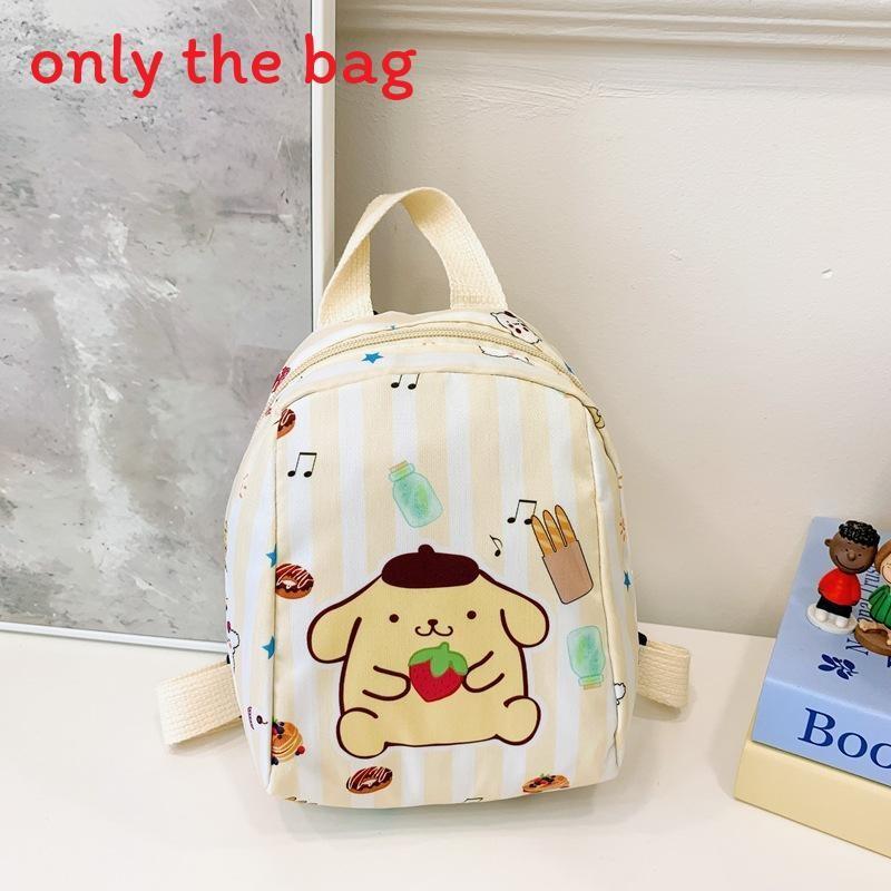 Disney Mickey Minnie Hello Kitty Kuromi My Melody Pattern Children Backpack For Kindergarten Kids