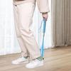 Long Handle Shoe Horn Stainless Steel Adjustable Extended Shoehorn Handle Shoe Putting Tool For Old Man With Diseases In Hands