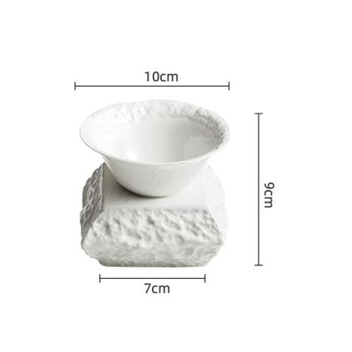 

Креативная миска для каменного супа, керамическая салатница, тарелка для завтрака, салата, фруктов, столовые приборы, блюдо неправильной формы, кухонная утварь для отеля, новинка