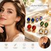 1 Pair Stainless Steel Stud Earring Lightweight Titanium Steel Earring Fashion Jewelry  Gift Giving