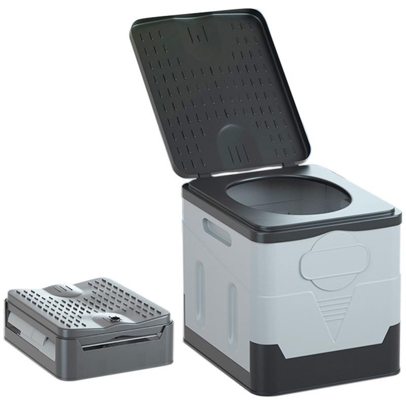 Portable Folding Travel Toilet Seat for Camping and Road Trips